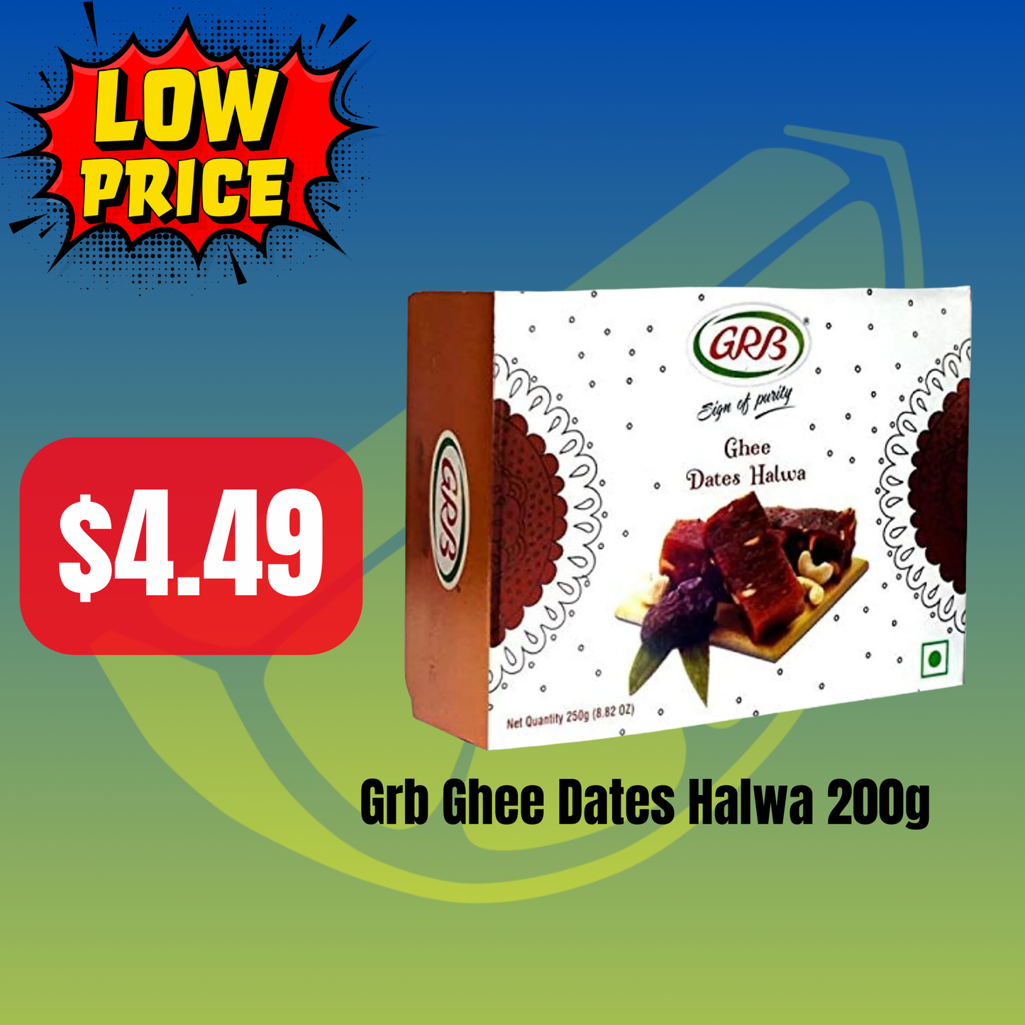 Grb Ghee Dates Halwa 200g