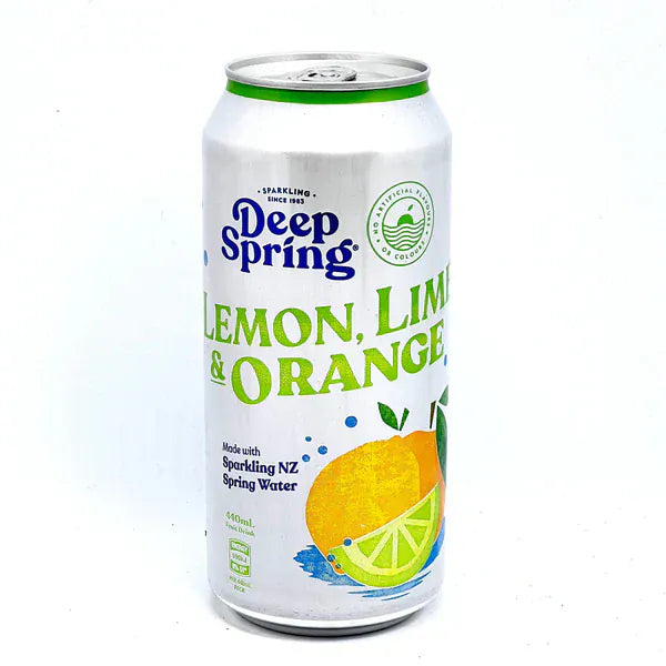 Spring Lemon Lime Can 440ml (Deep)