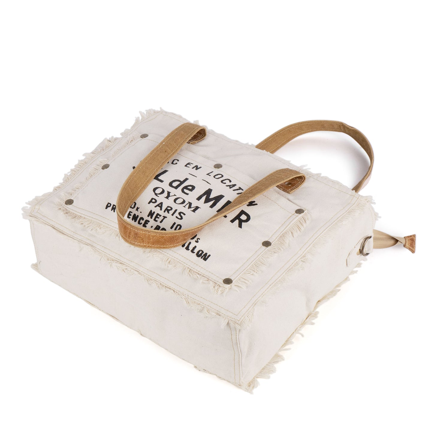 SEL de MER Qyom Paris Bag White