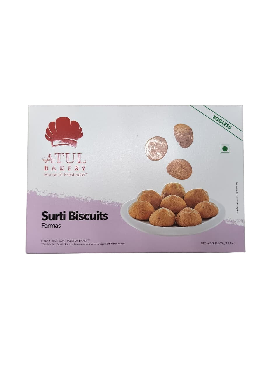 Atul Surti Biscuits Farmas 400g
