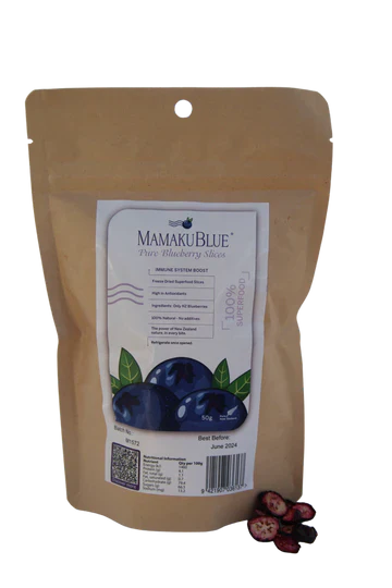 50g Sliced Blueberry