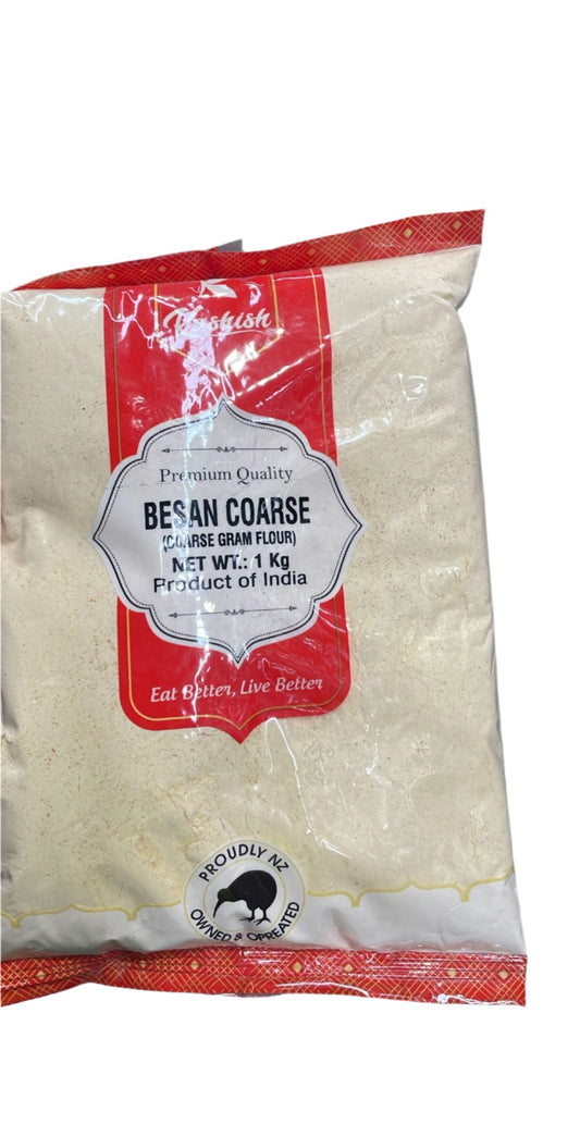 Besan Coarse 1kg (Coarse Gram Flour) (Kashish)