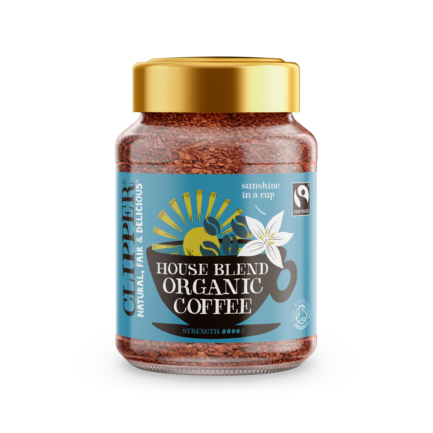 Clipper House Blend Coffee 100g