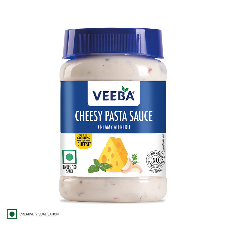 Veeba Cheesy Pasta Sauce Creamy Alfredo 350g