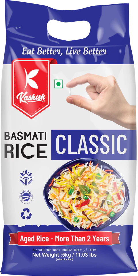 Kashish Classic Basmati Rice 5kg