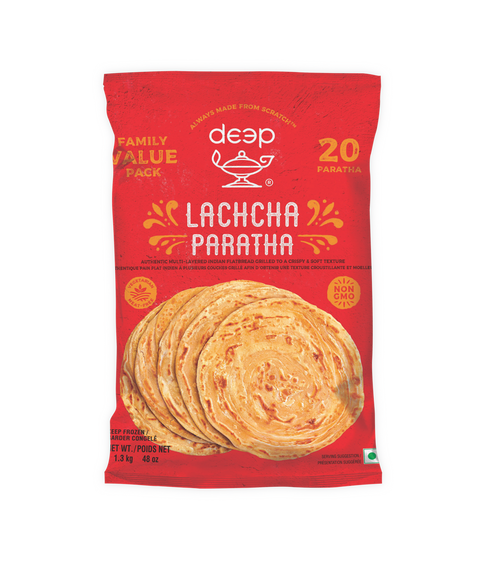 Frozen Lachcha Paratha 340g (Deep)