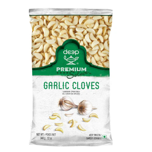 Frozen Garlic Cloves 340g (Deep)