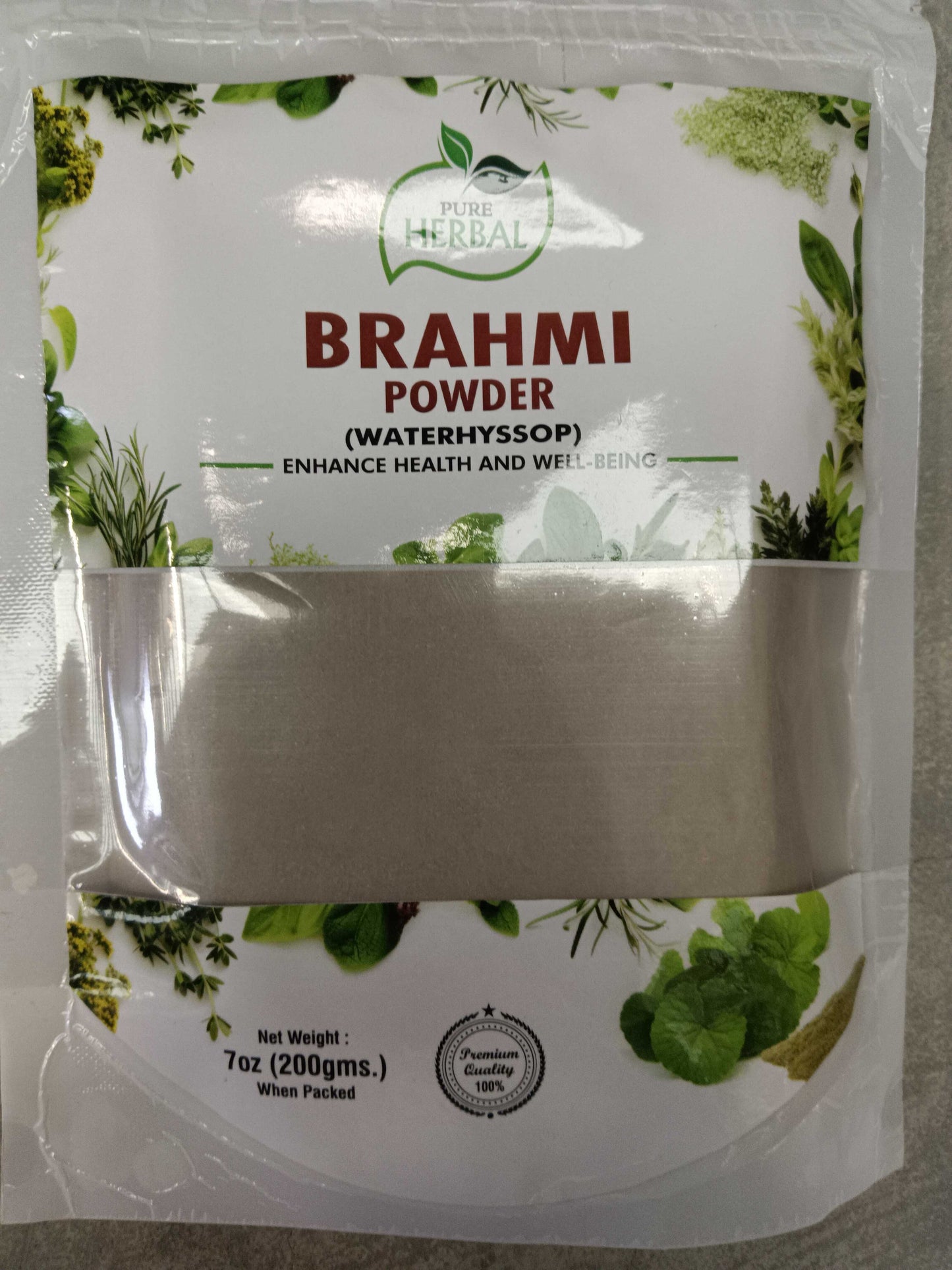 Pure Herbal Brahmi Powder 200g