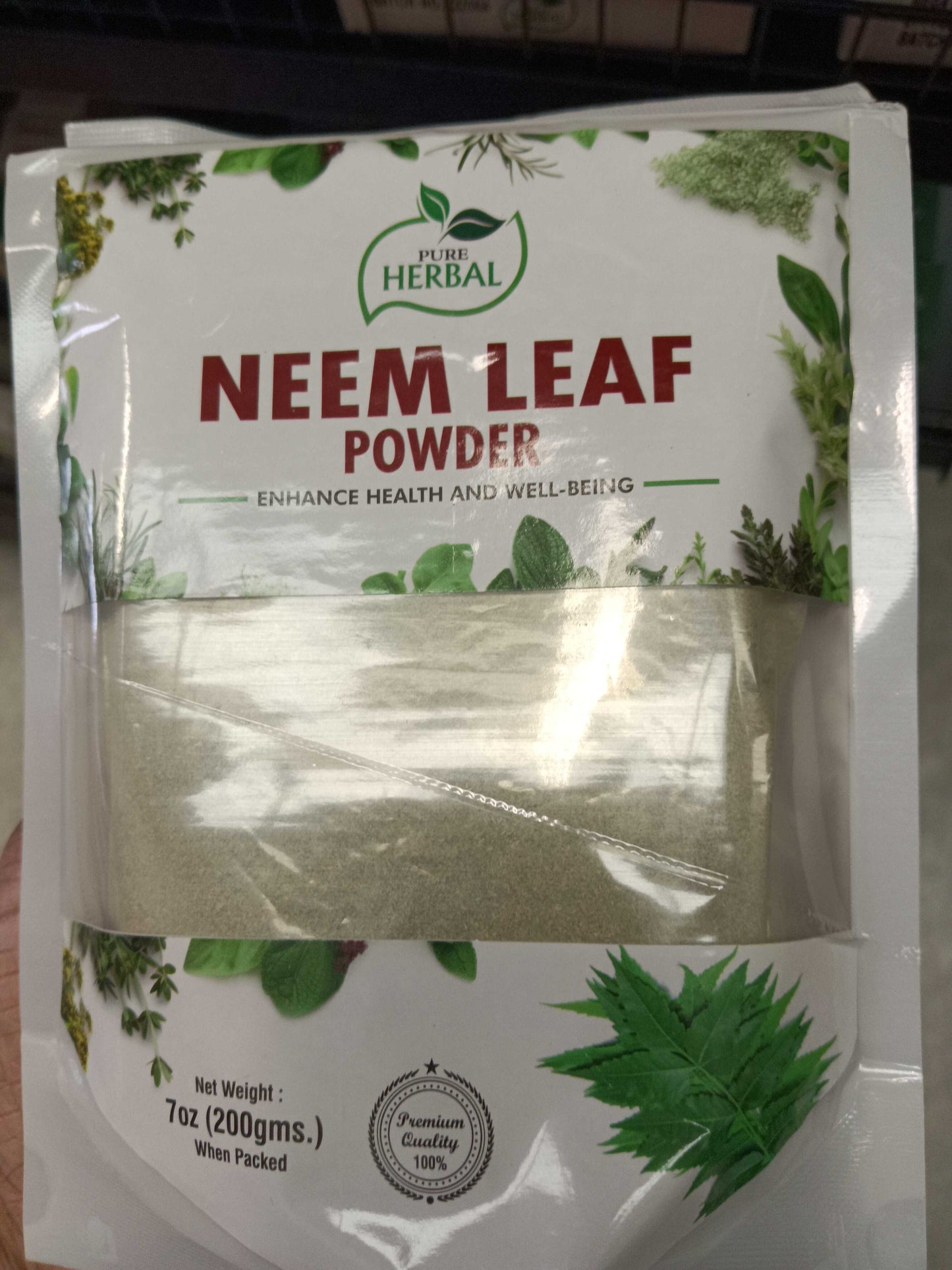 Pure Herbal Neem Leaf Powder 200g