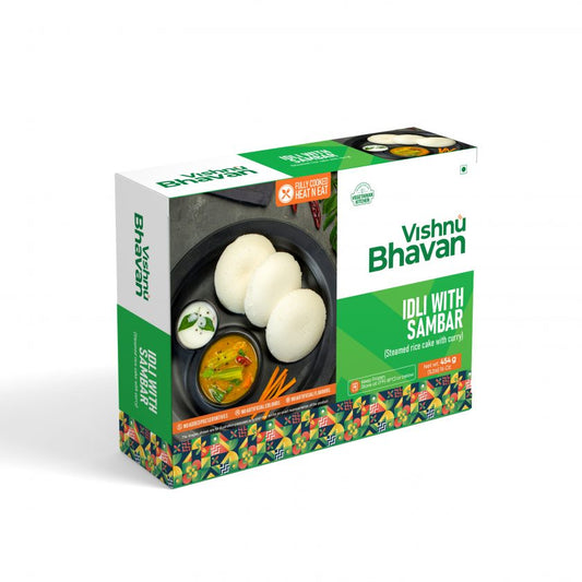 Frozen Vishnu Bhavan Idli With Sambar 454g