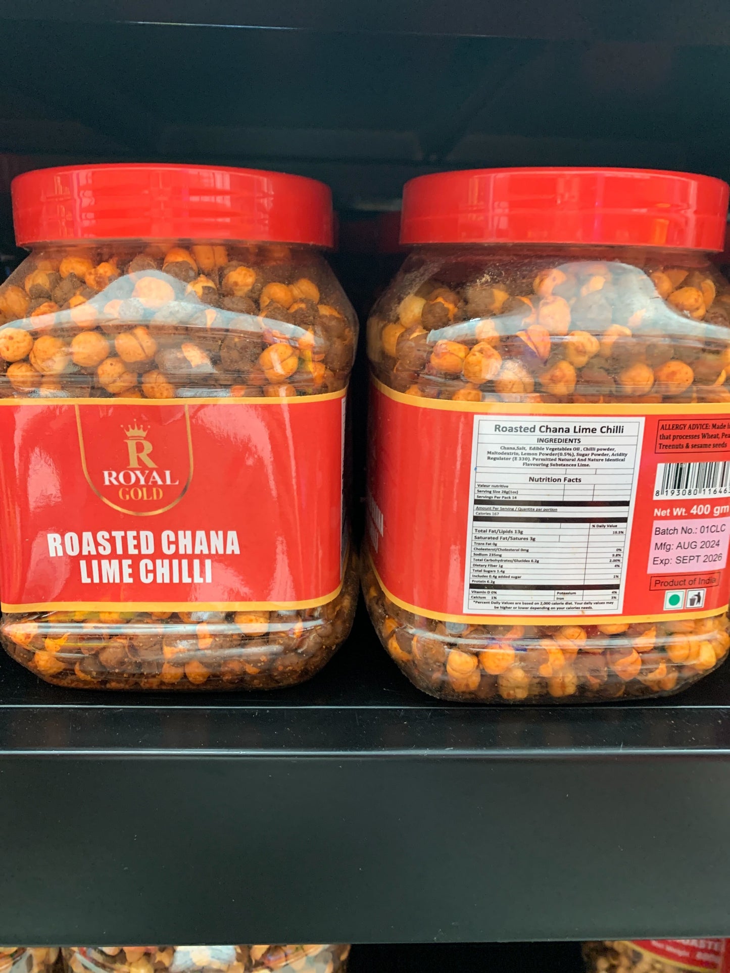 Chana Lime Chilli 400g (Royal Gold)