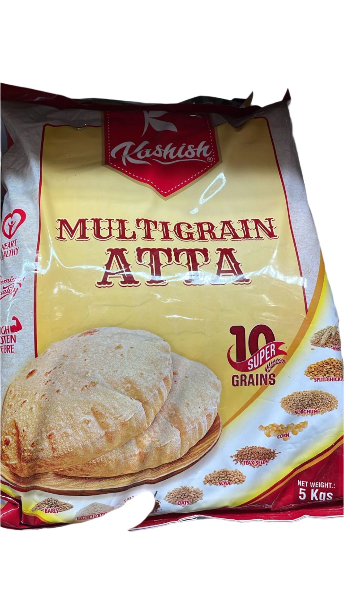 Kashish Multigrain Atta 5kg (Limit 1 per customer)