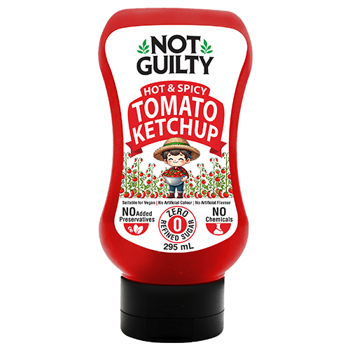 Hot Tomato Ketchup 295ml (Not Guilty)