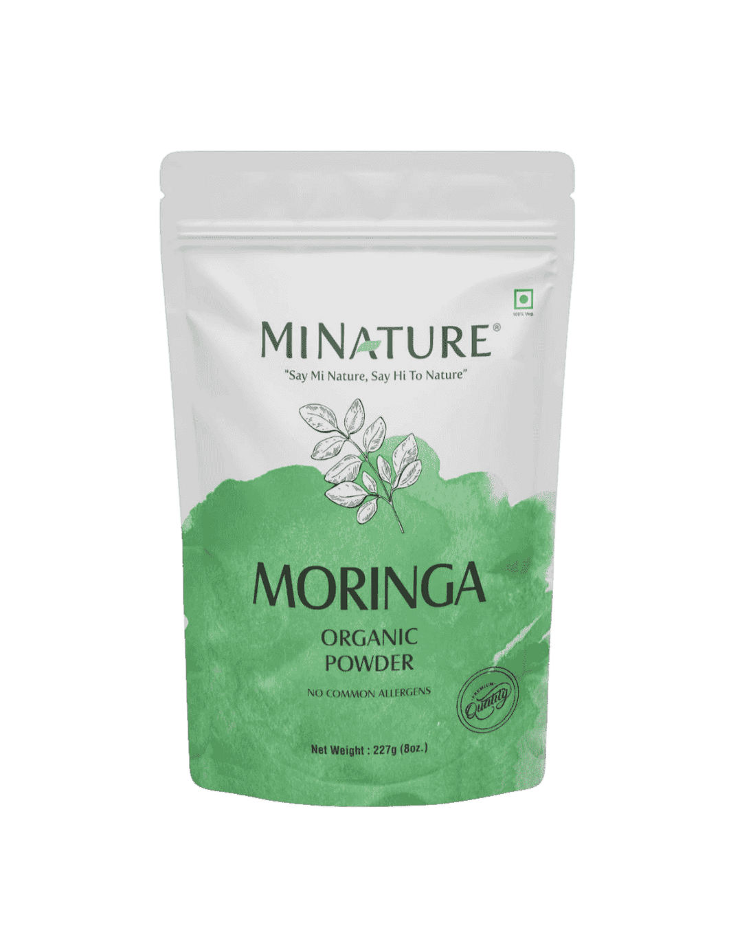 Organic Moringa Powder 226g - USDA Certified Minature