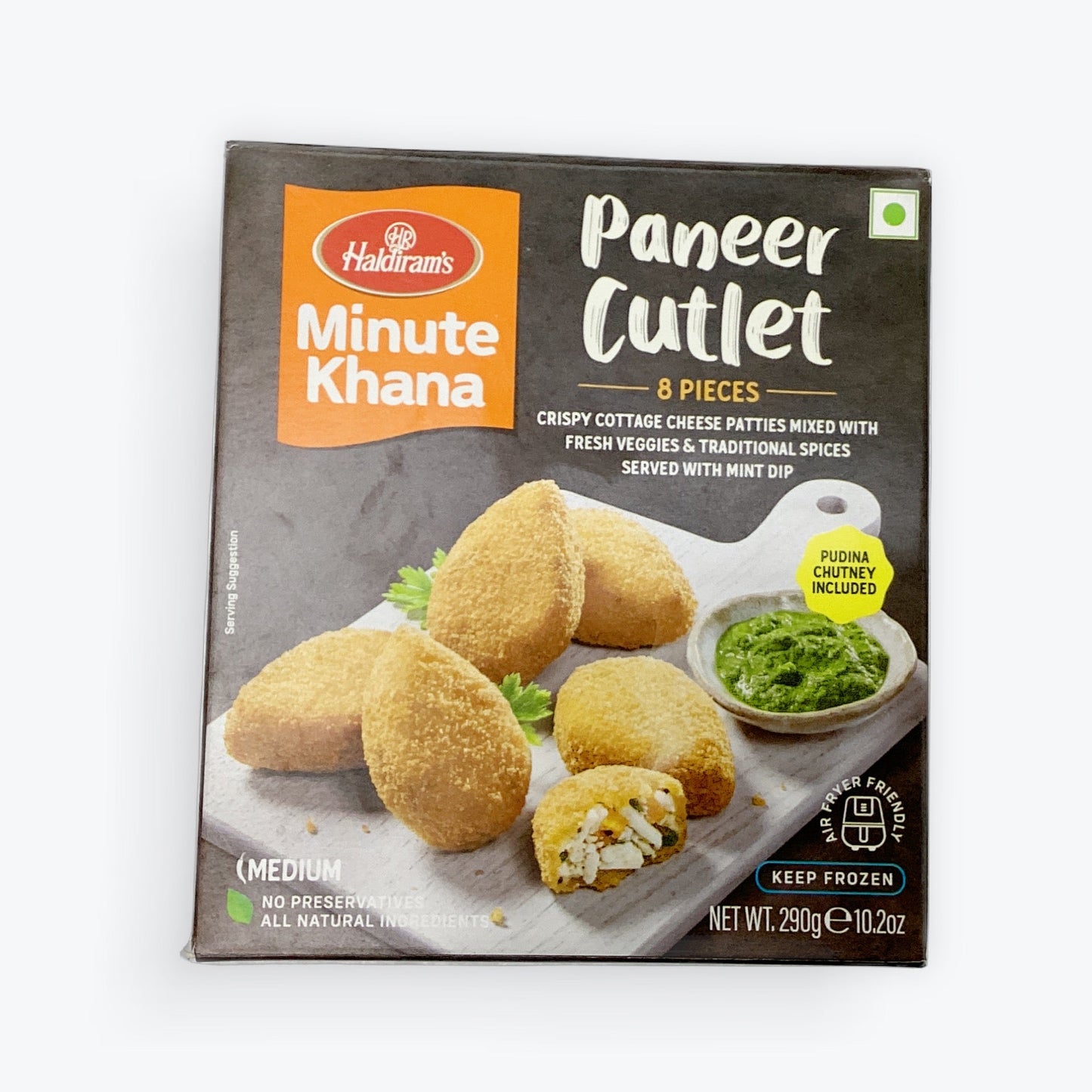 Frozen Paneer Cutlet 290g (Haldirams)