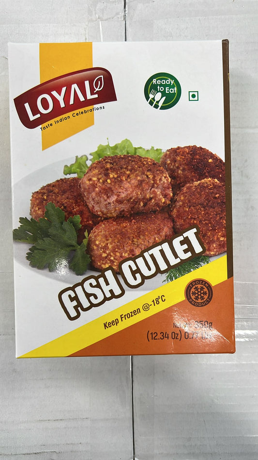 Frozen Fish Cutlet 350g (Product of India)