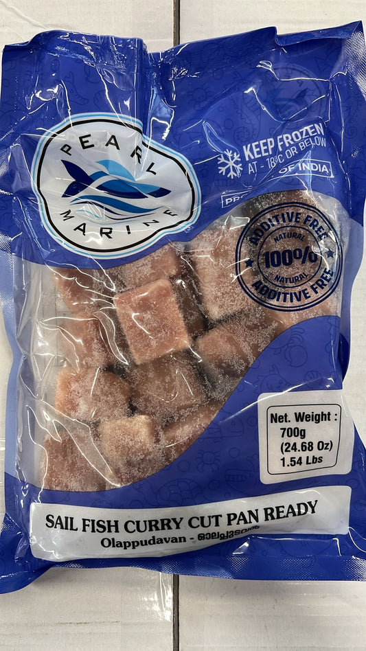 Frozen Sail Fish Curry Cut Pan Ready 700g ( Product of India)