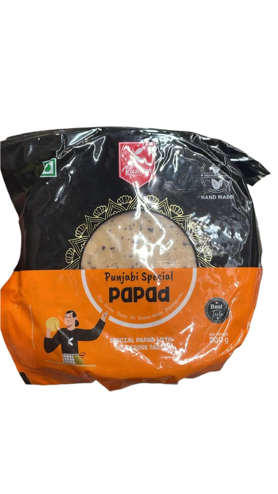 Kashish Punjabi Special Papad 5" 200g (Expired)