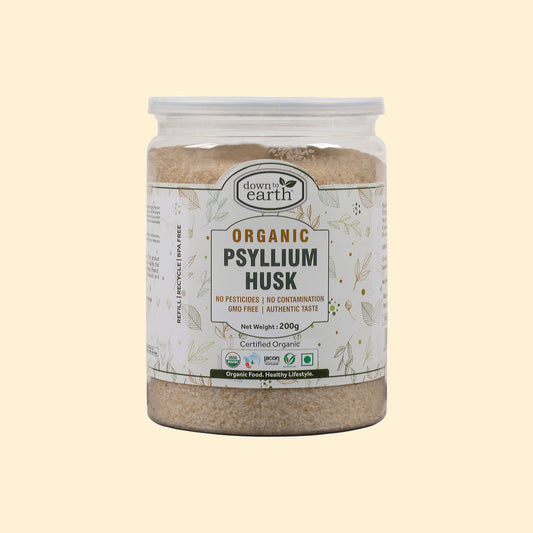 Organic Psyllium Husk 200g (Down To Earth)