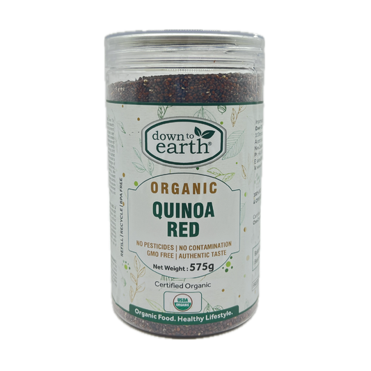 Organic Quinoa Red 575g (Down To Earth)
