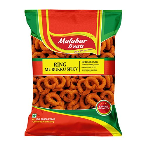 Ring Muruku Spicy 200g (Malabar Treats)