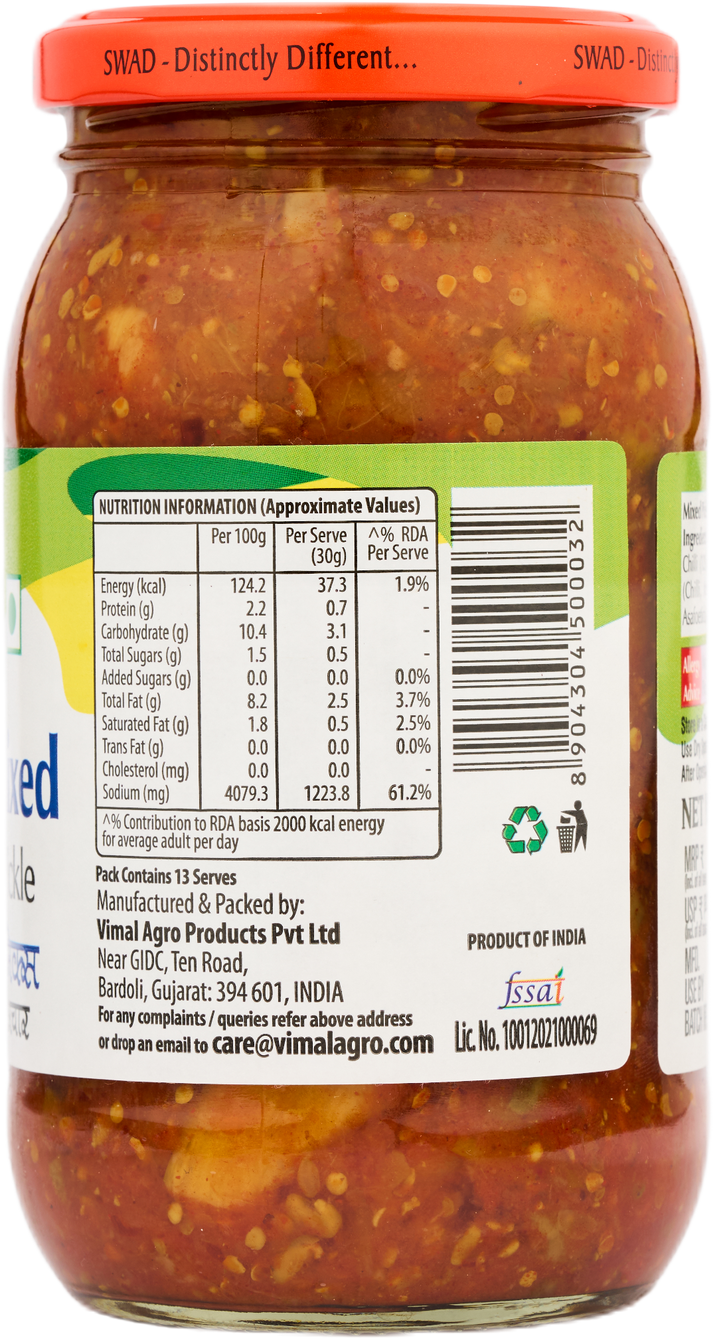 SWAD Punjabi Mixed Pachranga Pickle 450g