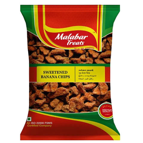 Banana Chips Sweetend 200g (Malabar Treats)