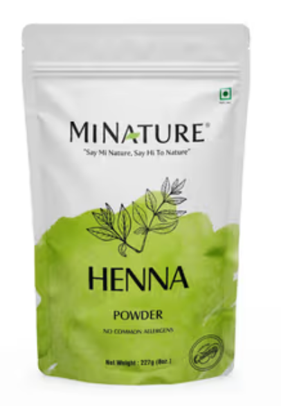 Organic Henna Powder 227g - USDA Certified