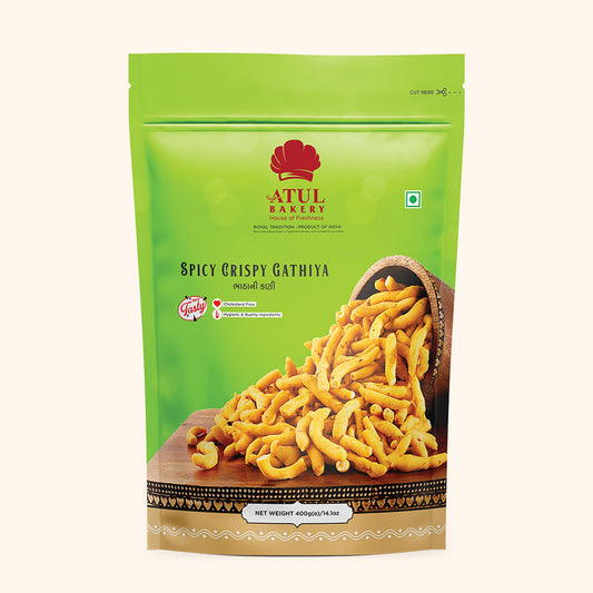 Atul Spicy Crispy Gathiya 400g