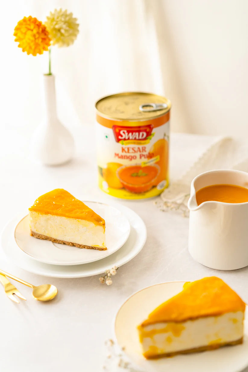 Swad Kesar Mango Pulp 850g (Sweetened)