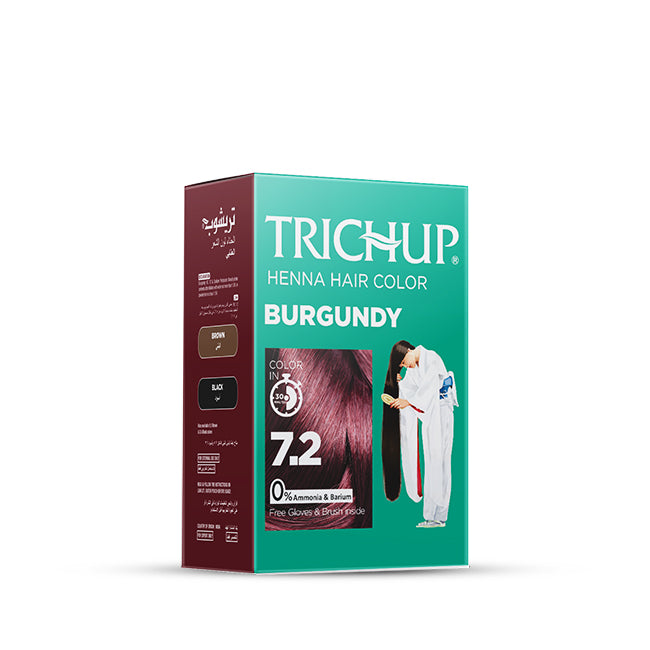 Vasu Trichup Henna Hair Colour Burgundy 60g