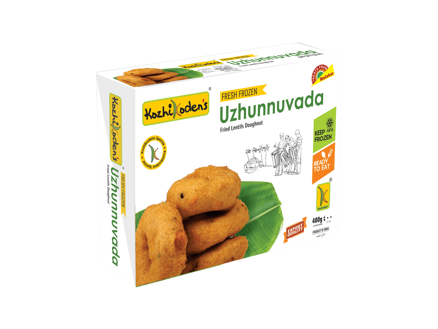 Frozen Uzhunnuvada 400g (Kozhikoden’s)
