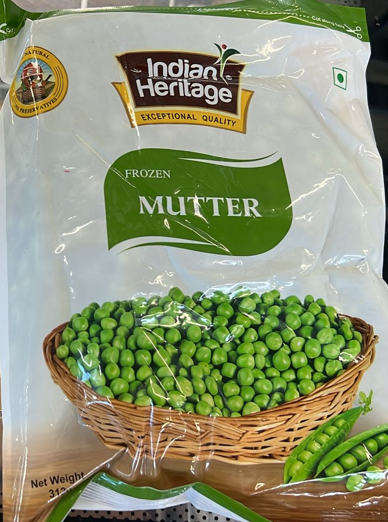 Frozen Green Peas 312g (Indian Heritage)