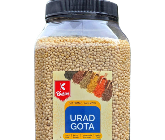 Urad Gota 1.8kg Jar (Whole Matpe Bean) (Kashish)