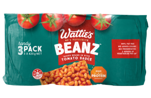 Watties Butter Beans Multipack 420g 3s