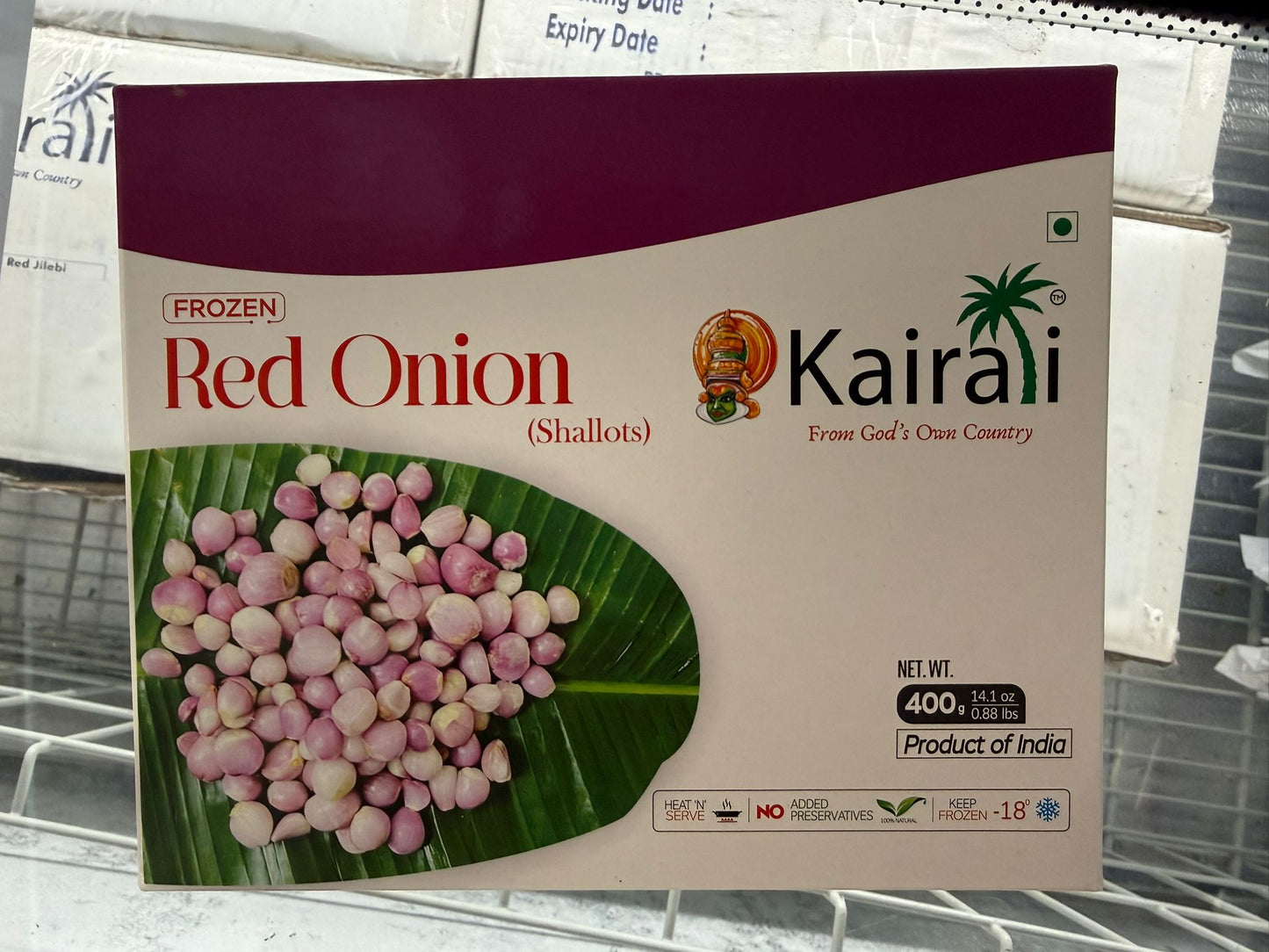 Frozen Red Onion 400g (Kairali)