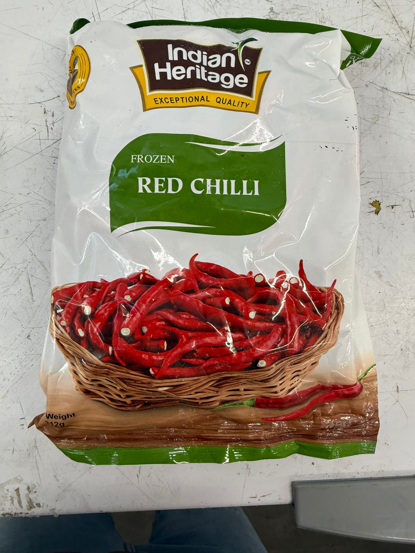 Frozen Red Chilli 312g (Indian Heritage)