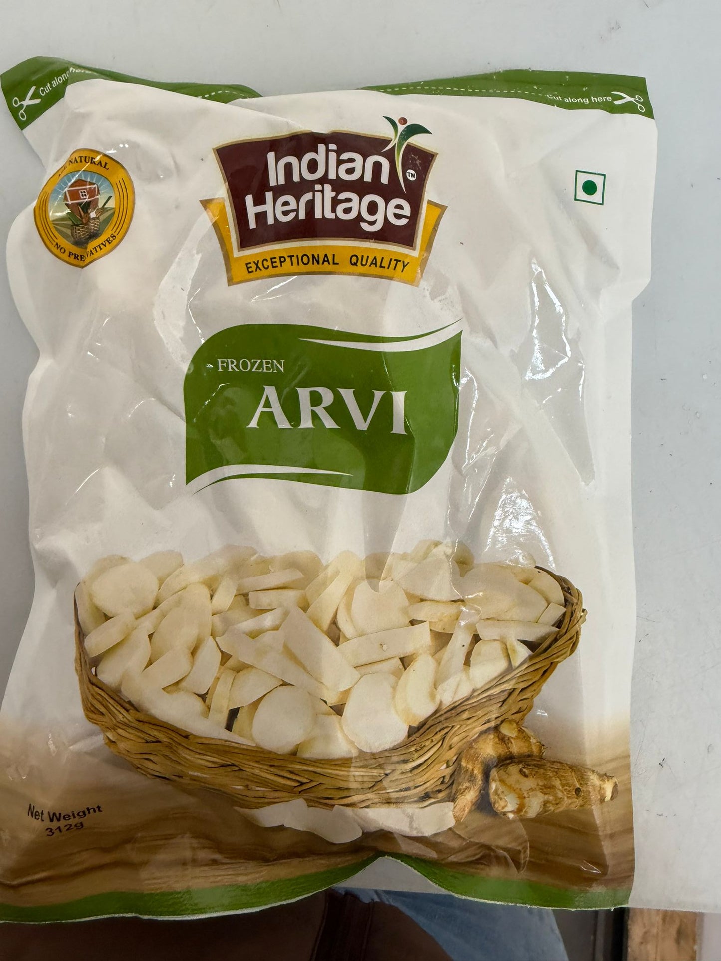 Frozen Arvi 312g (Indian Heritage)