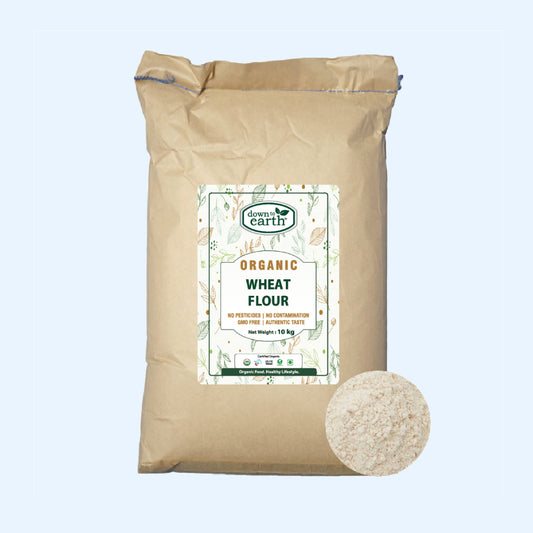 Organic Wheat Flour 10kg Bag (Down To Earth)
