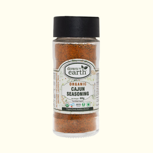 Organic Cajun Seasoning 60g (Down To Earth)