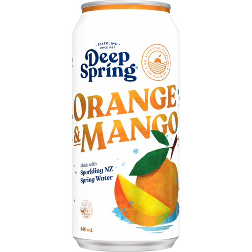Spring Orange & Mango Can 440ml (Deep)