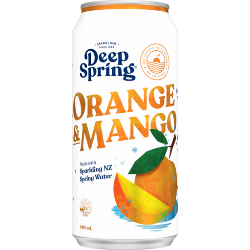 Spring Orange & Mango Can 440ml (Deep)