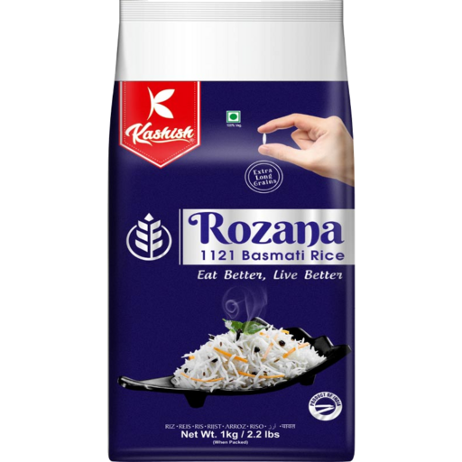 Kashish Rozana Basmati Rice 1kg
