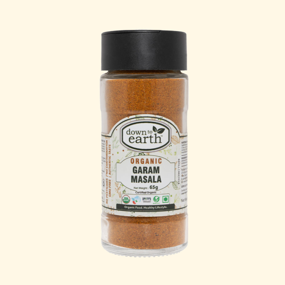Organic Garam Masala 65g (Down To Earth)