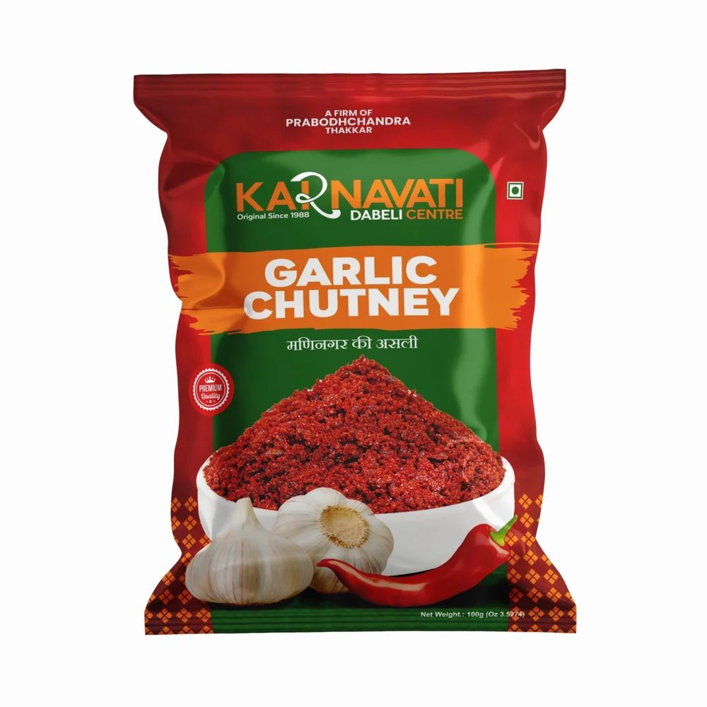 Karnavati Garlic Chutney 100g