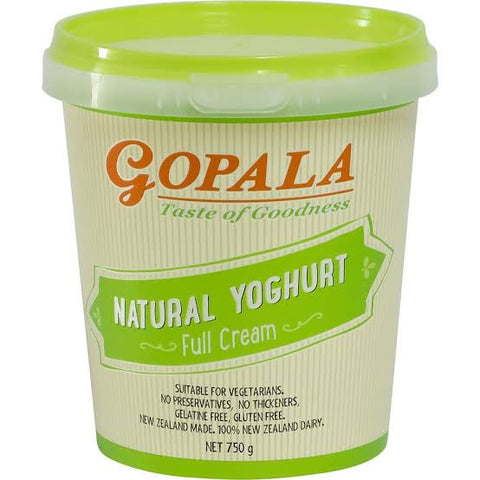 Gopala Natural Yoghurt 750g