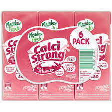 Meadow Fresh UHT Calci Strong Straw 250mlx6