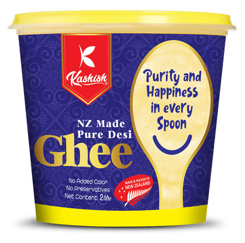 Kashish Desi Ghee 2L (Made in NZ) (Only 1 per customer allowed)