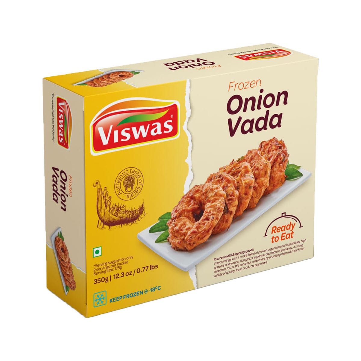 Frozen Onion Vada 350g (Viswas)