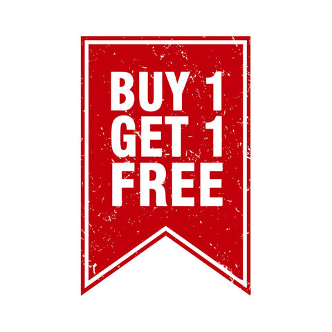 Buy 1 Get 1 Free